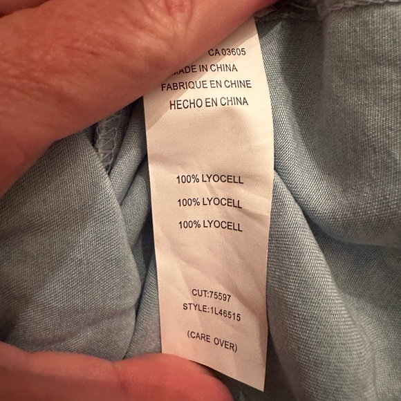 Karen Kane Chambray Shirtdress - Picture 5 of 6